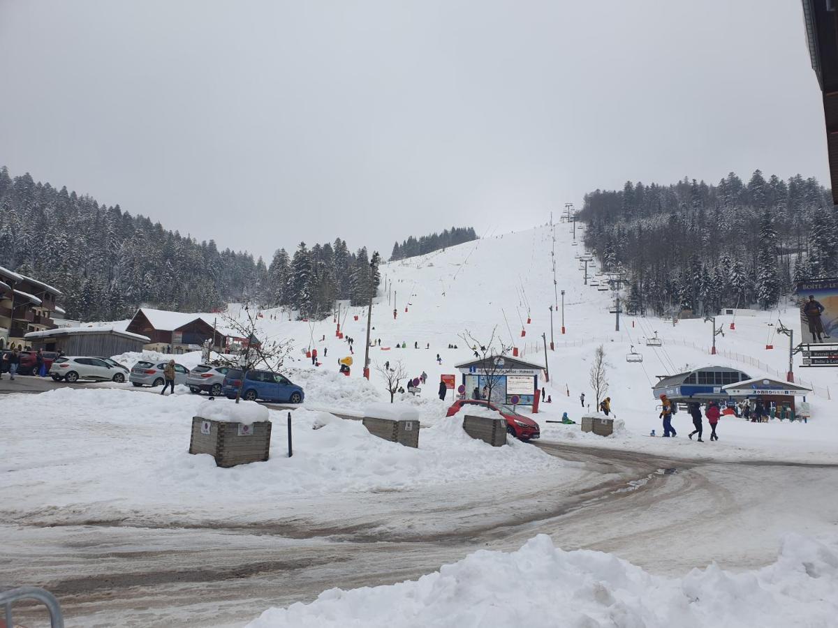 Résidence belle hutte coté pistes de ski La Bresse Extérieur photo